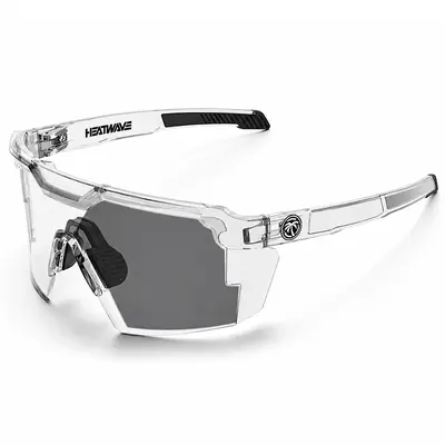 Lightweight PC Frame Glasses for Cycling Running Fishing Driving Outdoor Activities, Color-Changing Lenses, Anti-Slip Nose Pads