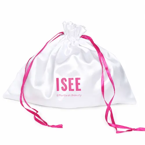 【Not For Sale】ISEE HAIR Luxury Satin Drawstring Storage Bag – Premium Silk Feel Wig & Hair Extension Protective Pouch#SoHoChic #TikTokShopBackToSchool