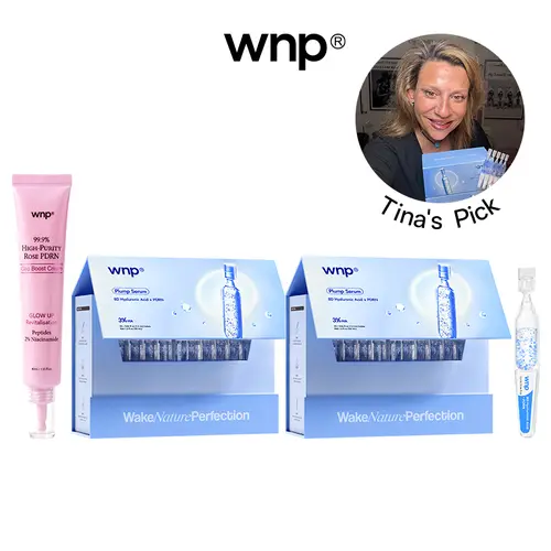 [WNP Official] Hydration Pro Calm Set | 8D Hyaluronic Acid Plump Serum + QuickCalm Glow Pads | Deep Hydration, Soothing & Skin Barrier Care
