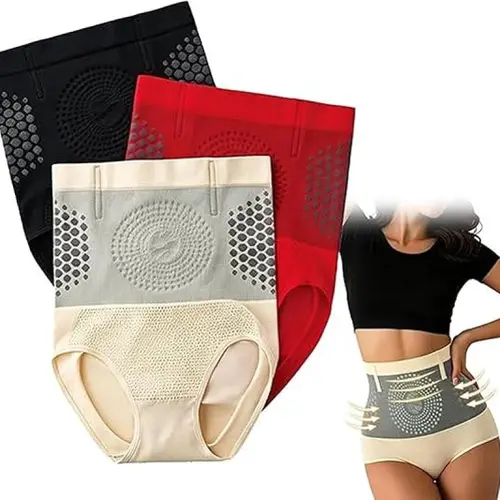 3PCS High-Waist Shapewear Set – Including 4-in-1 Toning Shorts, Tummy Control, Hip Lift & Breathable Mesh Seamless Slimming Underwear