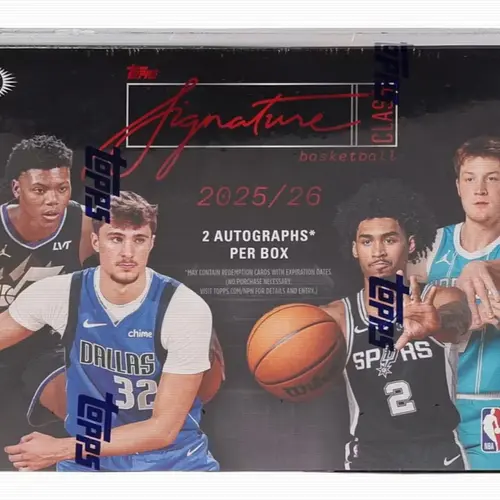 2025 Topps Basketball Signature Class HOBBY Box