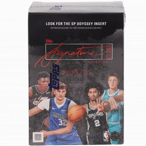 2025 Topps Basketball Signature Class Blaster Box