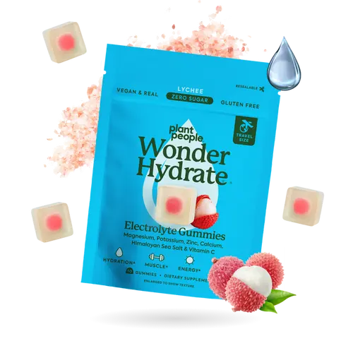 WonderHydrate Electrolyte Gummies: 5-Day Trial Edible Dietary Supplements Zinc