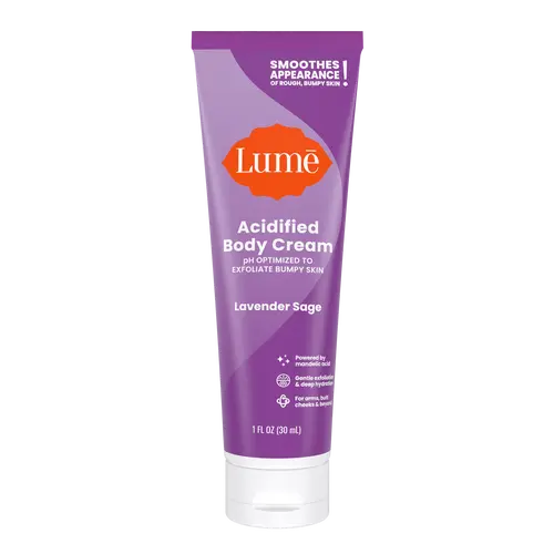 Mini Lume Acidified Body Cream 1 fl oz Travel Size - OB/GYN Created
