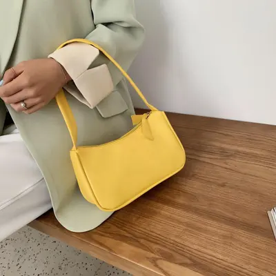 Women’s Korean Style Shoulder Bag Trending INS Minimalist Handbag, Underarm Crossbody Top Handle Purse, Versatile Fashion Everyday Bag for Work, Shopping, Travel & Daily Outings summerwins
