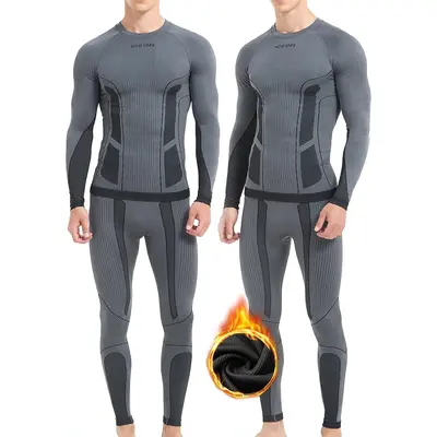 Thermal Underwear Long Johns for Men - Long Underwear Base Layer for Cold WeatherGift