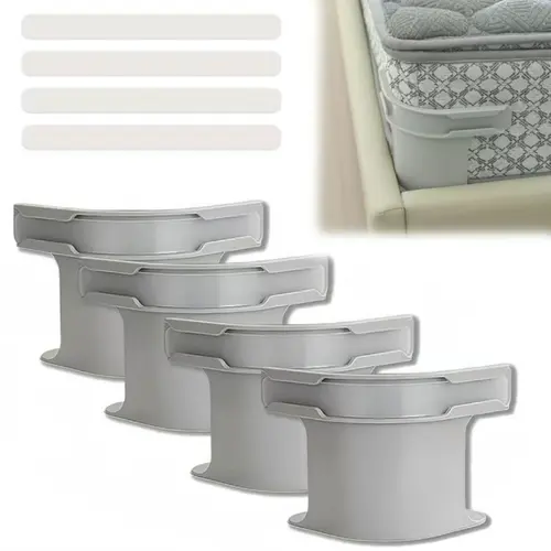 【DealsForYouDays】Lock Sheet Holders Set of 4,HeavyDuty Bed Sheet Holders with Straps,Keep Sheets Firm &Tight,Corner Fitted for AllMattress Sizes Bedsheet Clip DurableBeddingAccessories/ Keep Sheets Tight HeavyDuty Bed Sheet Holder Bed Garter