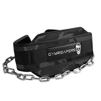 Gymreapers Dip Belt - Midnight Camo