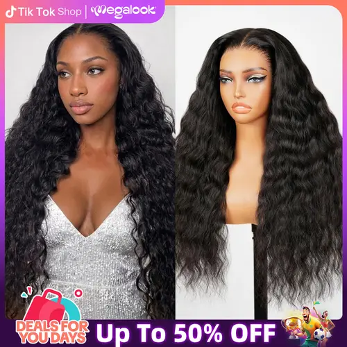 (live)【HD Pro.2.0 Lace Wig Bohemian Curly】Megalook Zero-Wear Truly Snap & Go HD Pro.2.0 Lace Wig Bohemian Curly 13x6 Glueless 100% Human Hair Wigs Seamless Fit All Skins