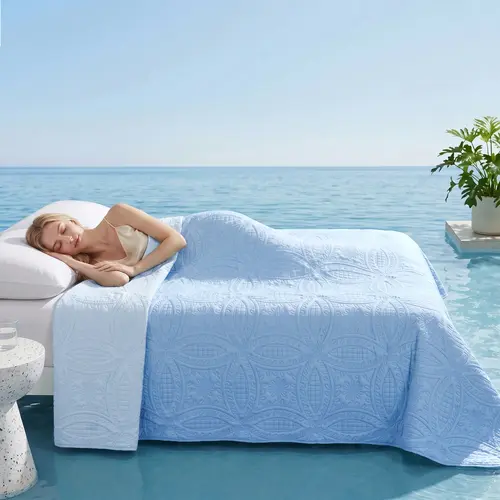 【Deals For You Days】1pc Summer Solid Color Thin  Soft Throw Blanket - Durable, Breathable, Skin-Friendly, Washable Bedding for Bedroom, Home Decor Blanket for Dorm Use