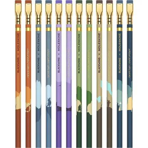 Moleskine x Blackwing Limited Edition The Lord of the Rings Set of 12 Firm Graphite Pencils
