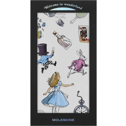 Moleskine Limited Edition Alice’s Adventures in Wonderland Paper Stickers Set, 3 Sheets – Office Stationery for Notebooks & Paper Supplies