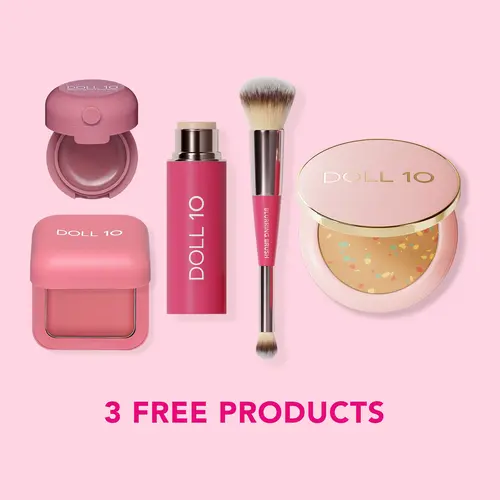 Ultimate Summer Skin Bundle | Peptide Blur Stick, CC Powder, Peptide Bounce Blush, Lip Treatment