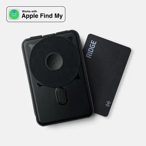 Ridge Magnetic Power Bank + Tracker Card Bundle | Apple FindMy Compatible | Never Lose Your Wallet | Minimalist EDC Set | Best Gift Idea