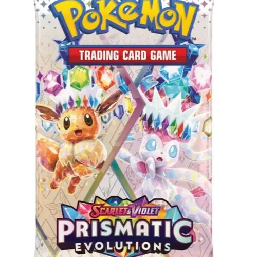 Scarlet and Violet Prismatic Evolutions Booster Packs Pokémon