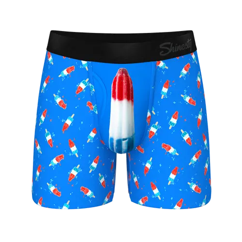 The Popsicle Stick Apex | Shinesty USA Popsicle Ball Hammock® Pouch Underwear With Fly