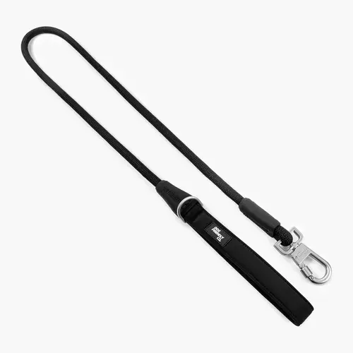 Rope Dog Leash for Puppies - 120cm, All-Weather Walks, Holds Poop Bags, Keys Stay Attached