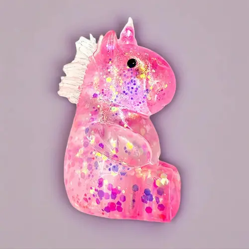 1/4PCS Unicorn Maltose Fidget Toy, Soft Stress Relief Squeeze Ball for Kids & Adults, Party Favor Squishy Hand Sensory Toy for Stress Reducing