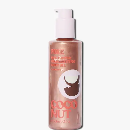 PINK Coconut Highlighting Body Oil