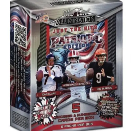 Wild Card Just the Hits Patriotic Edition Football 2026