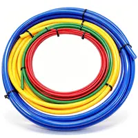 GJANSH 4PCS Conditioning Copper Tubing Pipe Extension 4M, 1/4" 1/2" 3/8" 5/8" Built-in Copper Tube Bending Strip Air Conditioning Pipe Bender Kit
