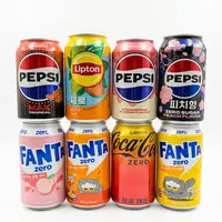 Imported Zero Sugar Sodas & Drinks 6 Pack | Choose Your Flavor Lemon Coke Zero, Pepsi Lime Zero, Fanta Peach Zero & More
