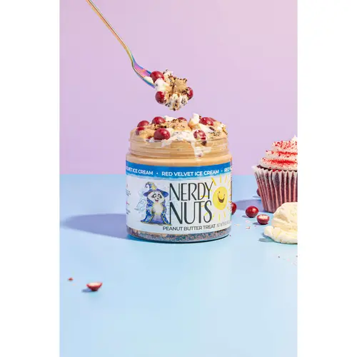 Red Velvet Ice Cream Peanut Butter Treat