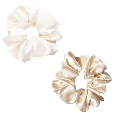 DULTEV New Satin Silk Hair Scrunchies Soft Hair Ties Fashion Hair