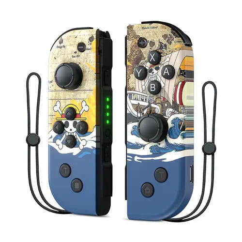 Gamepad L/R Controller for Nintendo Switch Series - Includes Cable, Turbo Button, 12-15 Hours Battery Life, Compatible with Lite/OLED