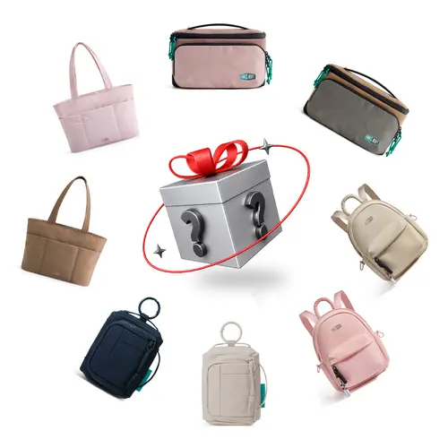 BAGSMART  Gift Mystery Box: 20+ Piece Tote Bag & Backpack. Combines Style and Function Traveling Bag Working Bag tiktokshopbacktoschool