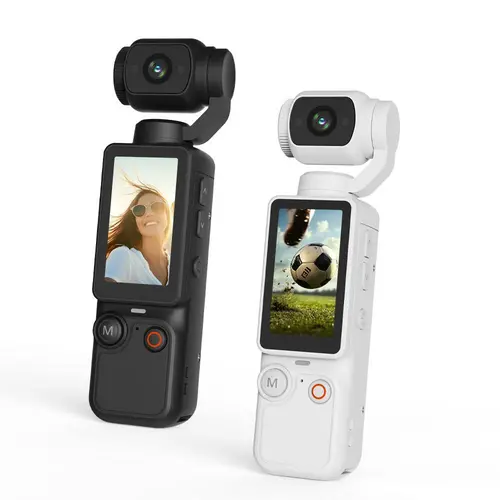 Portable Multifunctional Handheld Camera, Pocket Camera with 180° Rotating Lens, 1.9-inch HD Screen, Built-in 2000mAh battery, for Outdoor Sport, Travel, YouTube, Vlogging