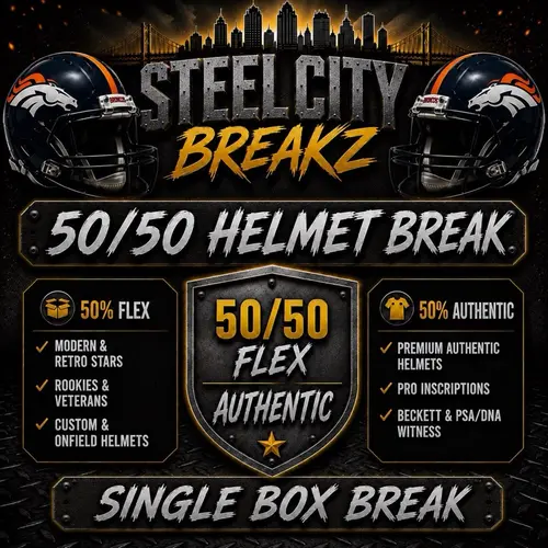 50% flex 50% authentic Helmet Break