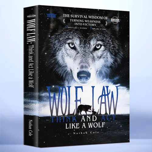 WOLF LAW:Think and Act Like a Wolf — Laws of Success for Achievers, Inspirational Life Wisdom, Business Management, Unleash Your Wolf Mentality, Mindset, Conflict Handling