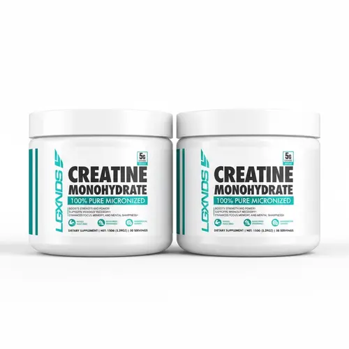 LGXNDS 2 Pack | Micronized Creatine Monohydrate | 5g Per Serving 30 Servings Per Tub | Unflavored Strength and Performance Support summerwins
