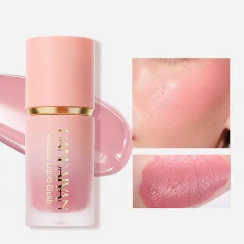 Women's 7-Color Liquid Blush & Contour Combo Stick - Tinted, Blendable, Matte Cream Texture, Easy Apply, Natural Shape, Smooth Application, All-Day Wear, Beginner-Friendly Makeup Tool for All Skin Types