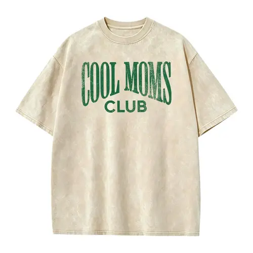 Cool Moms Club Shirt, Cool Mom T-Shirt, Striped Design Mom Life Shirt, Mother’s Day Gift, Gift for Mom, Trendy Mama T-shirts