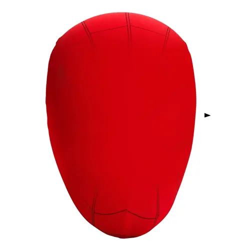 Cool Hero Mask - Remote Controllable Red and Blue Eye Lights - Perfect for Cosplay, Halloween, Holidays, Parties - Color Box Size: 11in x 5.2in x 7.7cm - Made of Lycra Fabric