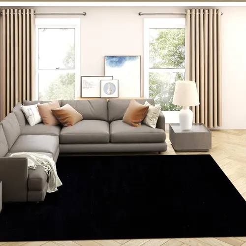 【TikTokShopBackToSchool】MUGORN Plush Rug, suitable for bedroom and living room, upgraded non-slip design, soft decoration, thick plush, comfortable indoor rug, ideal for baby rooms, kids' rooms, dorms, home aesthetics, durable. Soft indoor decor