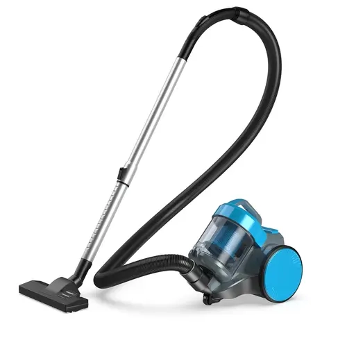 Sweetcrispy Bagless Canister Vacuum Cleaner, 1.8L Capacity, Washable HEPA Filter for Easy Maintenance, Lightweight Powerful Multi-Use Device for Carpets and Hard Floors, Powerful Vacuums