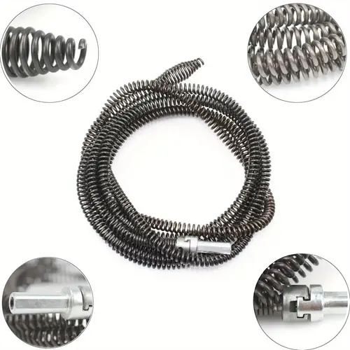 Electric Pipe Dredging Device without Machine, 1 Count Toilet Clog Dredging Tool, Kitchen Sewer Dredging Tool, Bathroom & Toilet Cleaning Supplies, Plumbing Tool