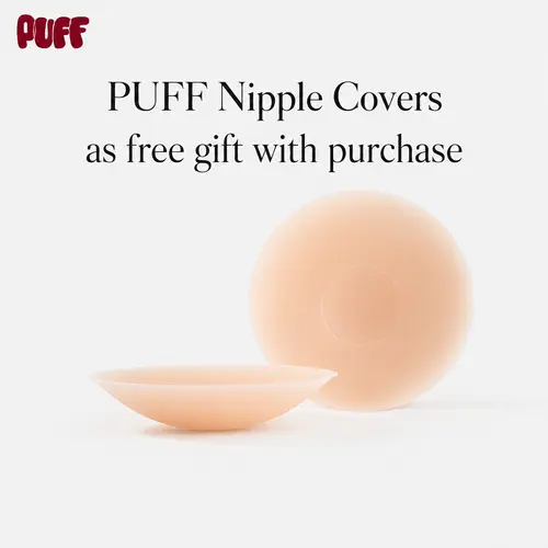 PUFF Lift Nipple Covers, Teardrop Lift Silcone Pasties Women Adhesive Bras Reusable, for Strapless Backless