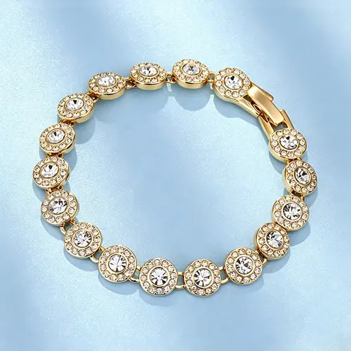 2026 Fashion Jewelry New Arrival Angel Bracelet, Bracelet Style, High-Quality Tennis Crystal Necklace, Luxury Holiday Gift for Women, Beautiful Bracelets, Pretty Bracelet, Exquisite Bracelet