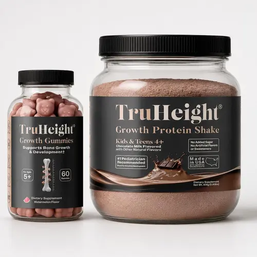 TruHeight Growth Bundle - Complete Growth & Wellness Support for Kids & Teens