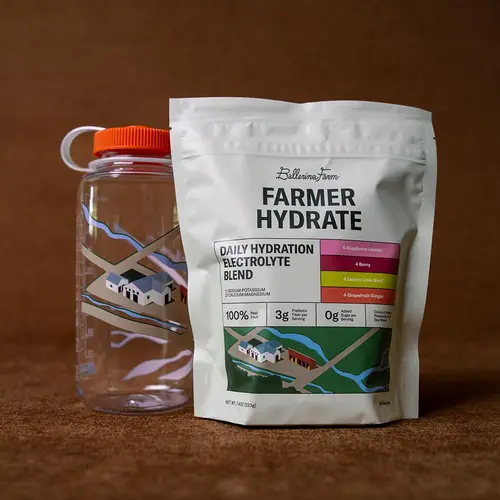 Farmer Hydrate Single Serve Variety Pack + Bottle