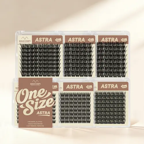 ASTRA One Size | Maxcomfi Lashes Clusters Length Lock  Eyelashes Makeup,  Cosmetic, Eyelash Extensions, Summer lashes,back to school
