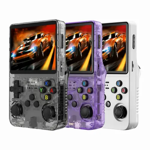 R36S Handheld Retro Video Game Console, 3.5-inch IPS Screen, Portable Linux System Device with 20,000+ Preloaded Games, 1 Count - Protected by Summerwins