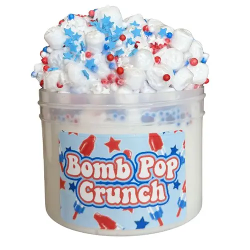 Rocket Pop Crunch Bubble Floam DIY Kit Scented Slime