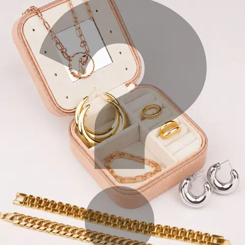 Sterling Forever 3-Piece Mystery Tone Silver Jewelry Bundle, Jewelry Silver Surprise Pack with Chain Necklace & Random Tones