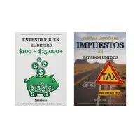 Combo de Inversión e Impuestos en Estados Unidos – 2 Libros en Español para Hispanohablantes sobre Ahorro, ETF, W-2, 1099, ITIN, Taxes y Planificación Financiera