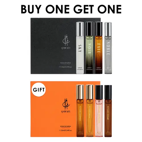 Men’s Perfume Luxe Discovery Set | Citrus,Cardamom,Sandalwood & Darjeeling Tea | Extrait De Parfum 4x10ml | 8H+ Long Lasting | Office,Date Night & Daily Wear,back to school sohochic